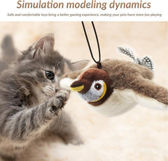 Flying Bird Cat Toy (لعبة قطط طائر متحرك)