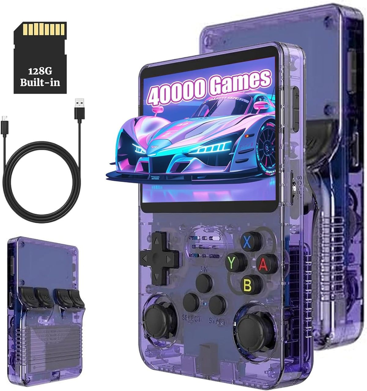 R36S Retro Handheld Game Console (وحدة ألعاب محمولة ريترو R36S)